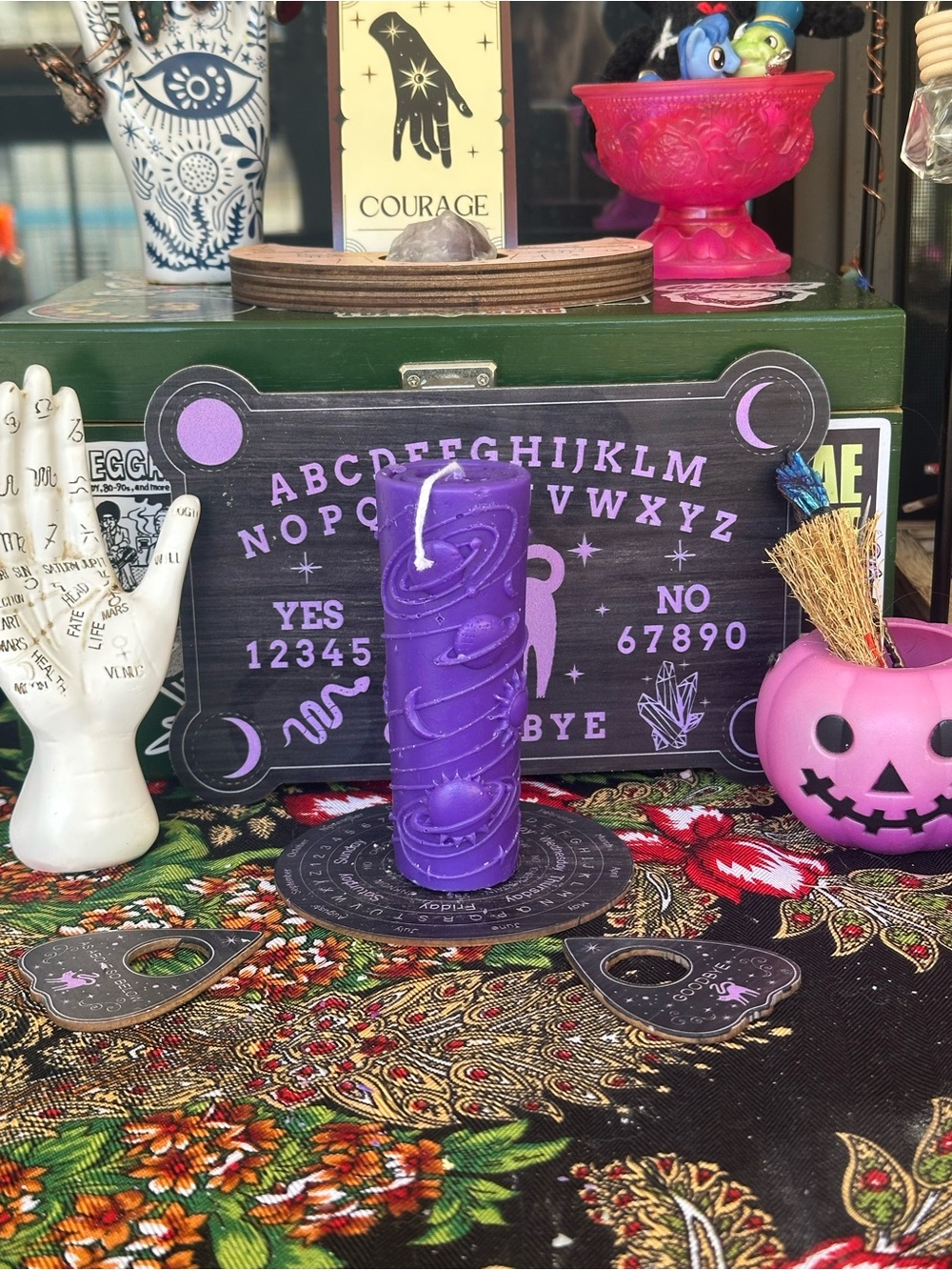 Celestial Drift Pillar Candle